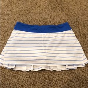 lululemon athletica Skirts - White and Royal Blue Lulu Lemon Skirt (Size 6 Reg) lululemon athletica Skirts - White and Royal Blue Lulu Lemon Skirt (Size 6 Reg)